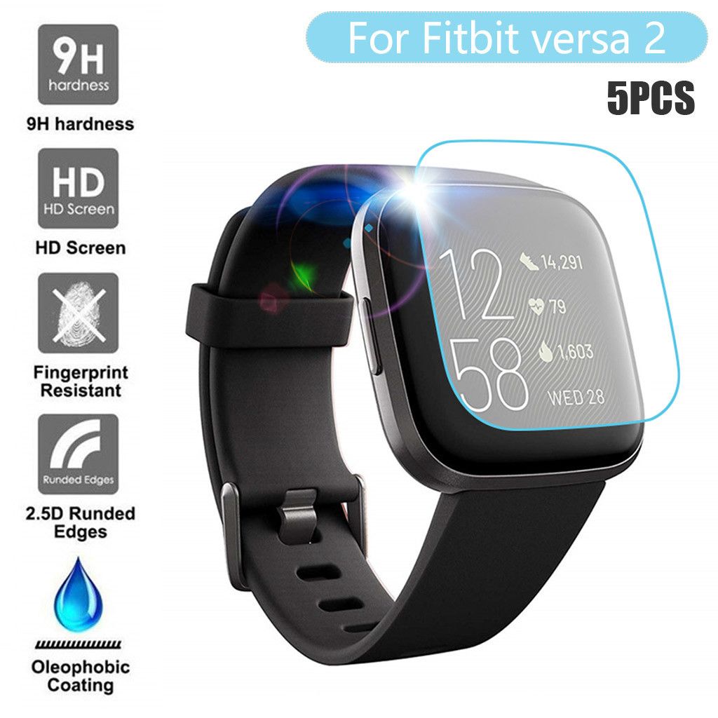 #H25 9H Fitbit HD PCS For Protector Accessories Film Protector Versa Glass 1/3/5 Screen 2.5D Screen Smart 2 Tempered Premium