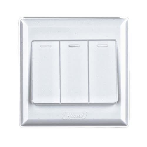 Switch - Advanced Series - 10 Ax -3 Gangs / 2-way -HWDA3S2M - 250V - Metal