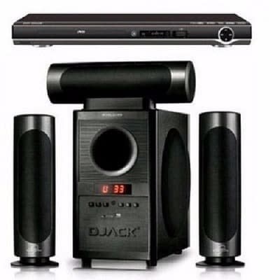 3.1ch Bluetooth Home Theater System  + LG DVD Player -Black