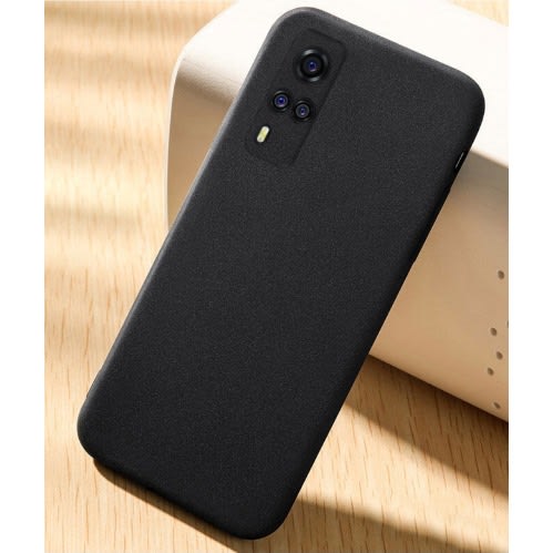 Silicon Back Case For Vivo Y53s - Black