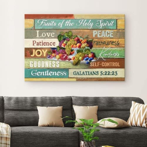 Fruits Of The Holy Spirit Decor - 90cm by 67cm