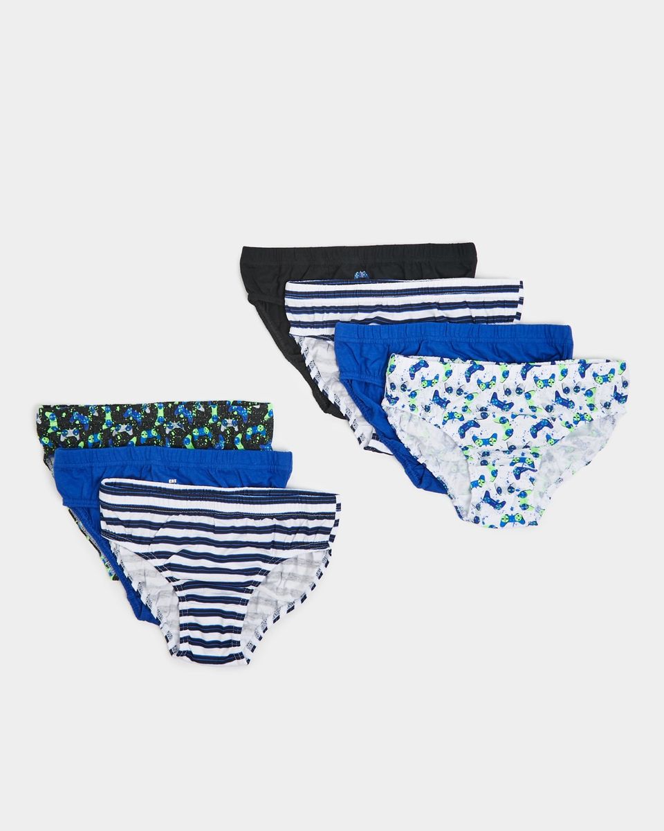 7 Pack Of Boys Underwear