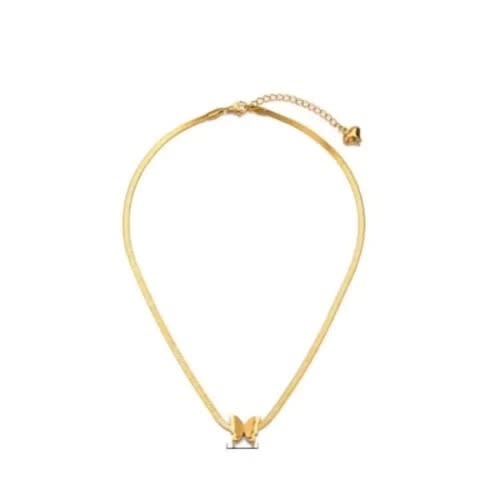 Stainless Steel Butterfly Pendant Chain