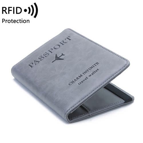 Passport Holder Document Travel Case With R-fid Protection