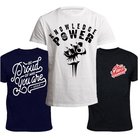 Matured Mind T-shirt Bundle (3-in-1) - Multicolour