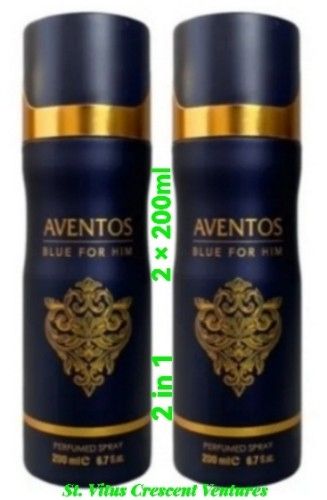 Aventos Blue For Him 200ml Body Spray - 2pcs.