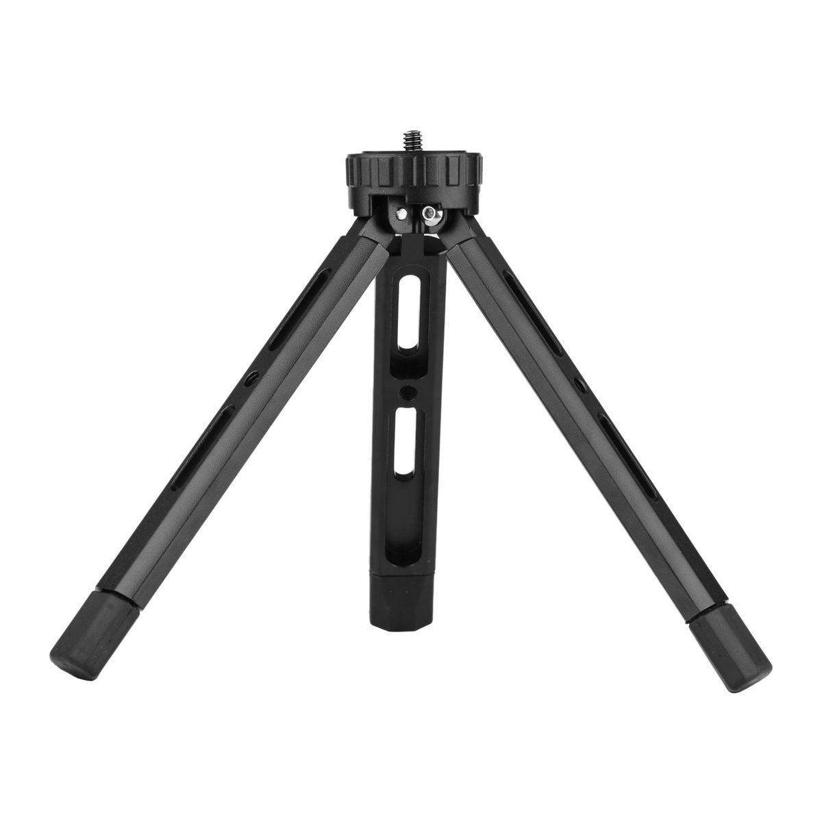 Tabletop Folding Tripod Aluminum Alloy With 1/4 Screw Mount Function Leg Design for DSLR Camera Smartphone LED Light Stabilizer Max. Load 15KG