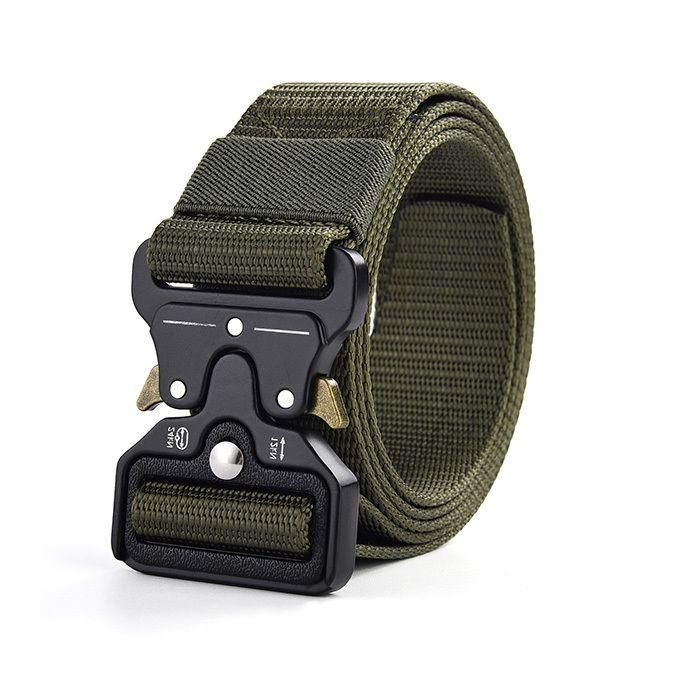 Men's Belt Outdoor Hunting Tactical Multi Function Combat Survival Nylon Belt