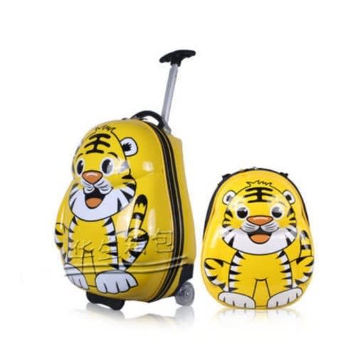 Tiger Cartoon Luggage School & Suitcase