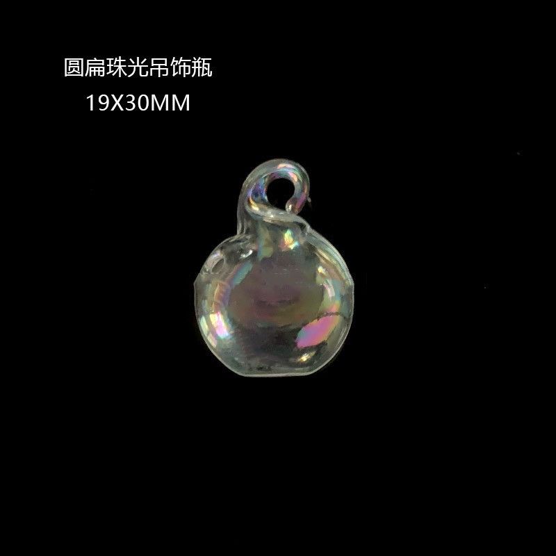 1/3/5X Mix Rainbow GlGlobe Bubble Pendant GlBottle-5pcs
