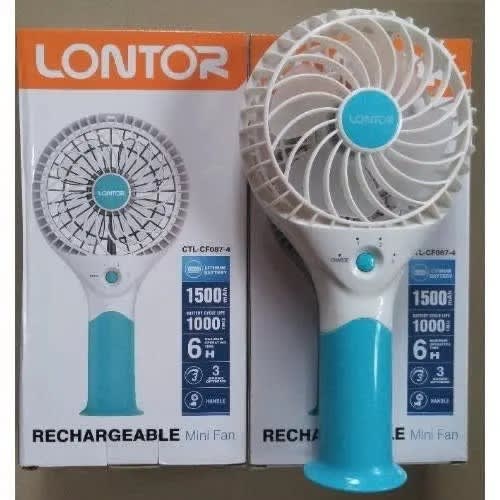 4'' Rechargeable Mini Handy Fan