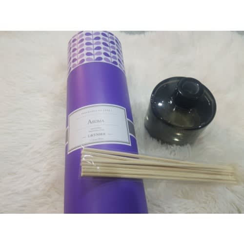 Lavender Fragrance With Rattan Stick - 200ml Diffuser Bottle