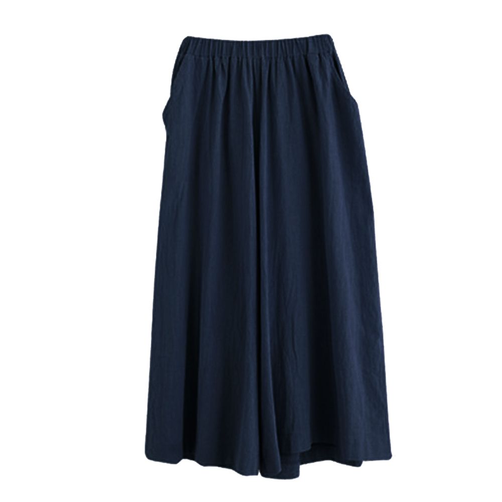 Women Wide Legs Pants With Pockets