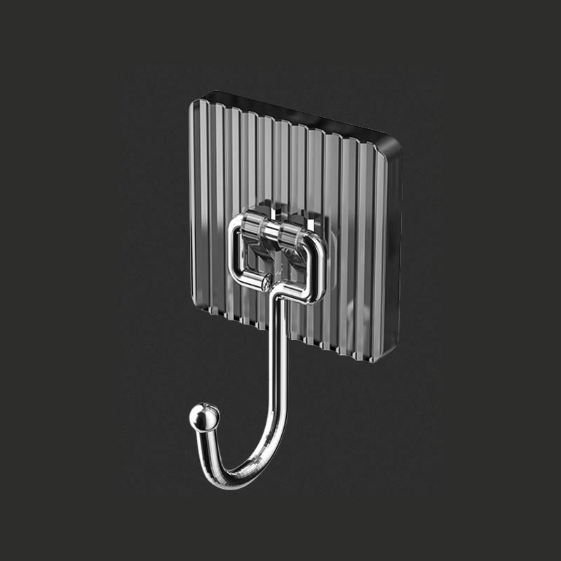 Link Up with Strong Viscose From Punching Door Kitchen Bathroom Toilet Towel Wall Hanging Hook Non-trace Hook