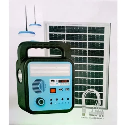 Dp Solar Power System Kit With Bluetooth  Mp3 And Radio