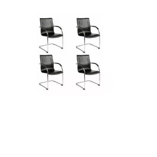 Office Visitor's Chair Set - 4 Pieces
