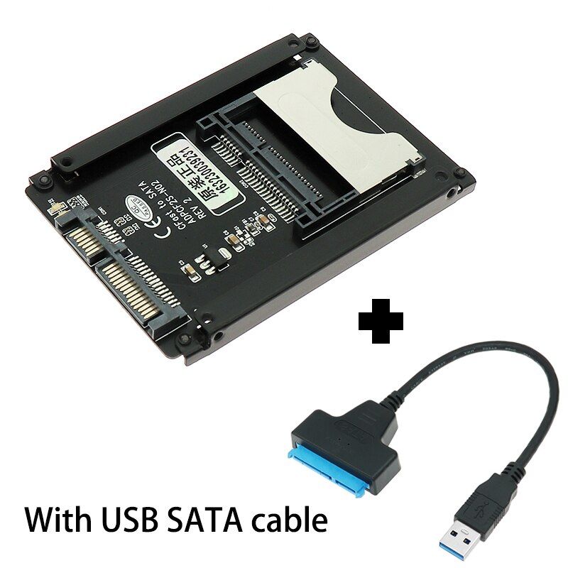 Cfast To 2.5'' 2.5 Inch 22pin SATA 3 III 3.0 Converter Reader Cfast SATA SATA3.0 SSD HDD Case