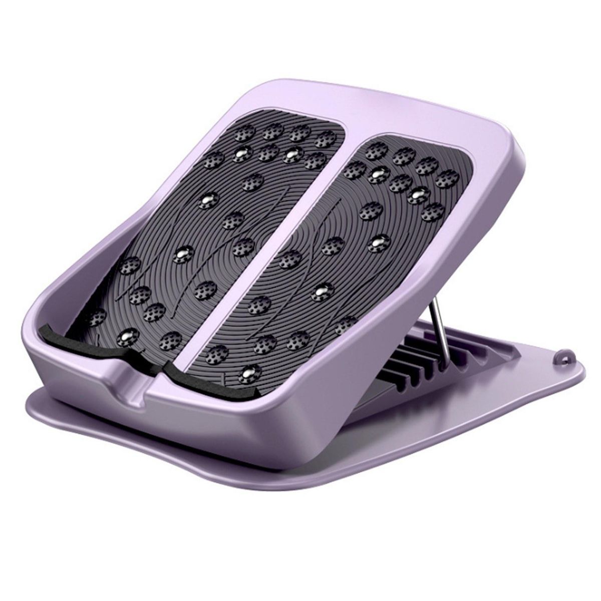 Slant Board Foot Massager Calf Stretcher Slant Board for Stretching Tight Calves Plantar Fasciitis Adjustable 9 Level Non-Slip Exercise Balance Pad for Fitness Stability Training Physical Therapy