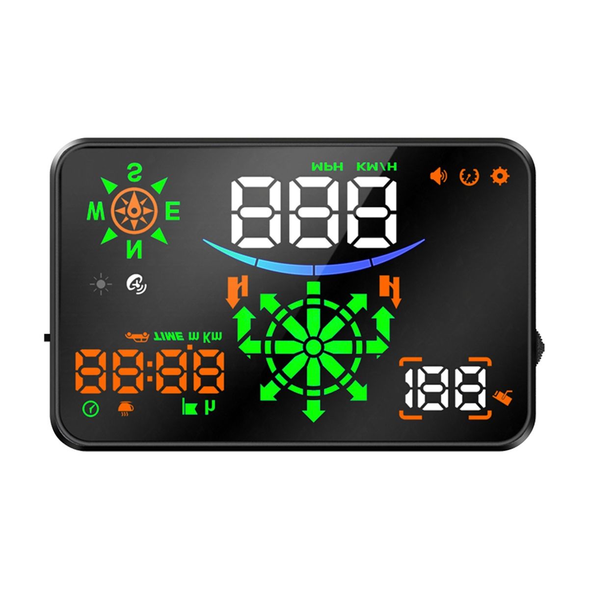 Car Universal Navigation Version HUD 5.5''HD Screen Head Up