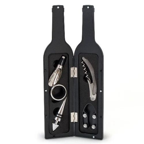 Wine Accessories Gift Set - Wine Bottle Corkscrew Opener Kit