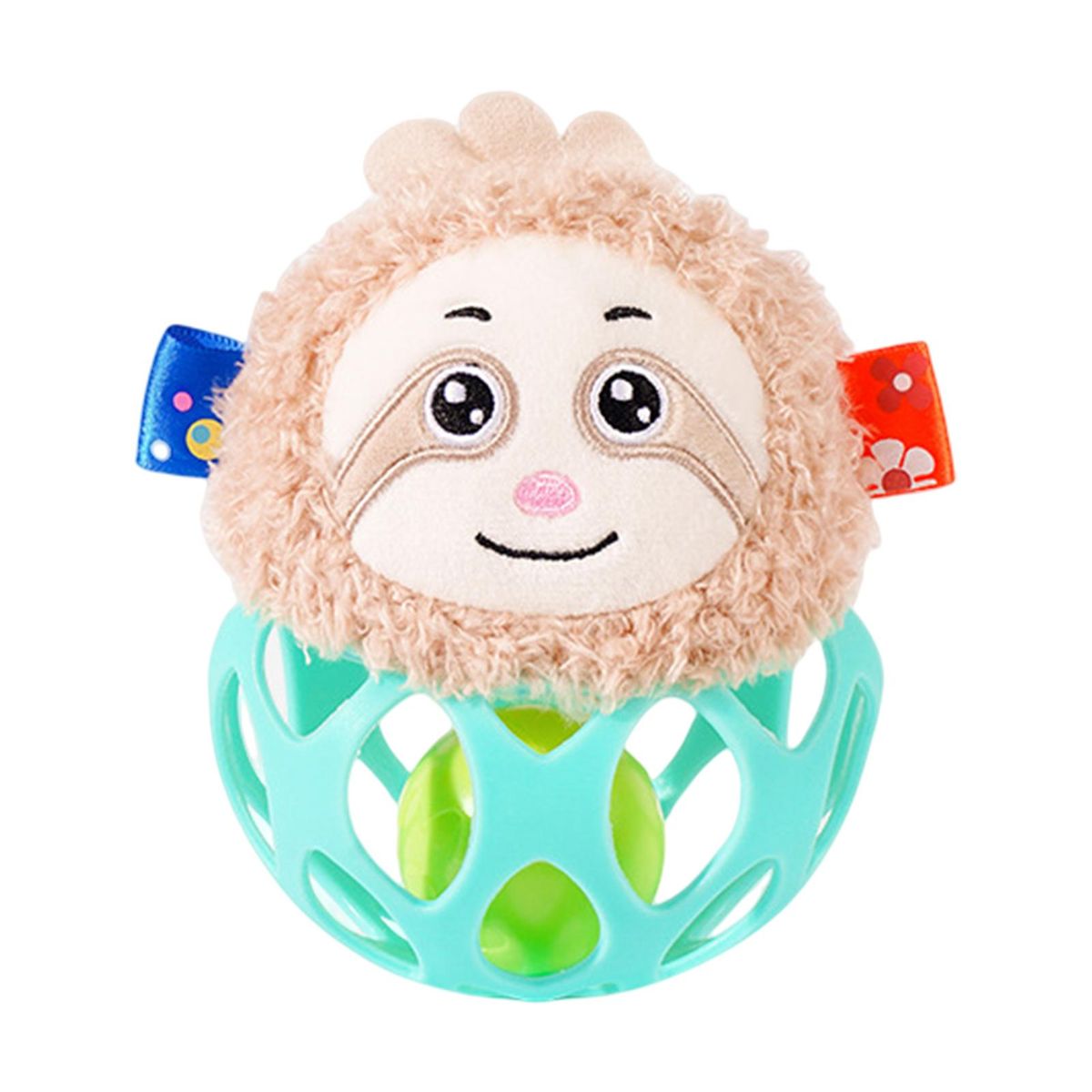 Baby Catch Ball Children Catch Ball Soft Grasping Toy Green