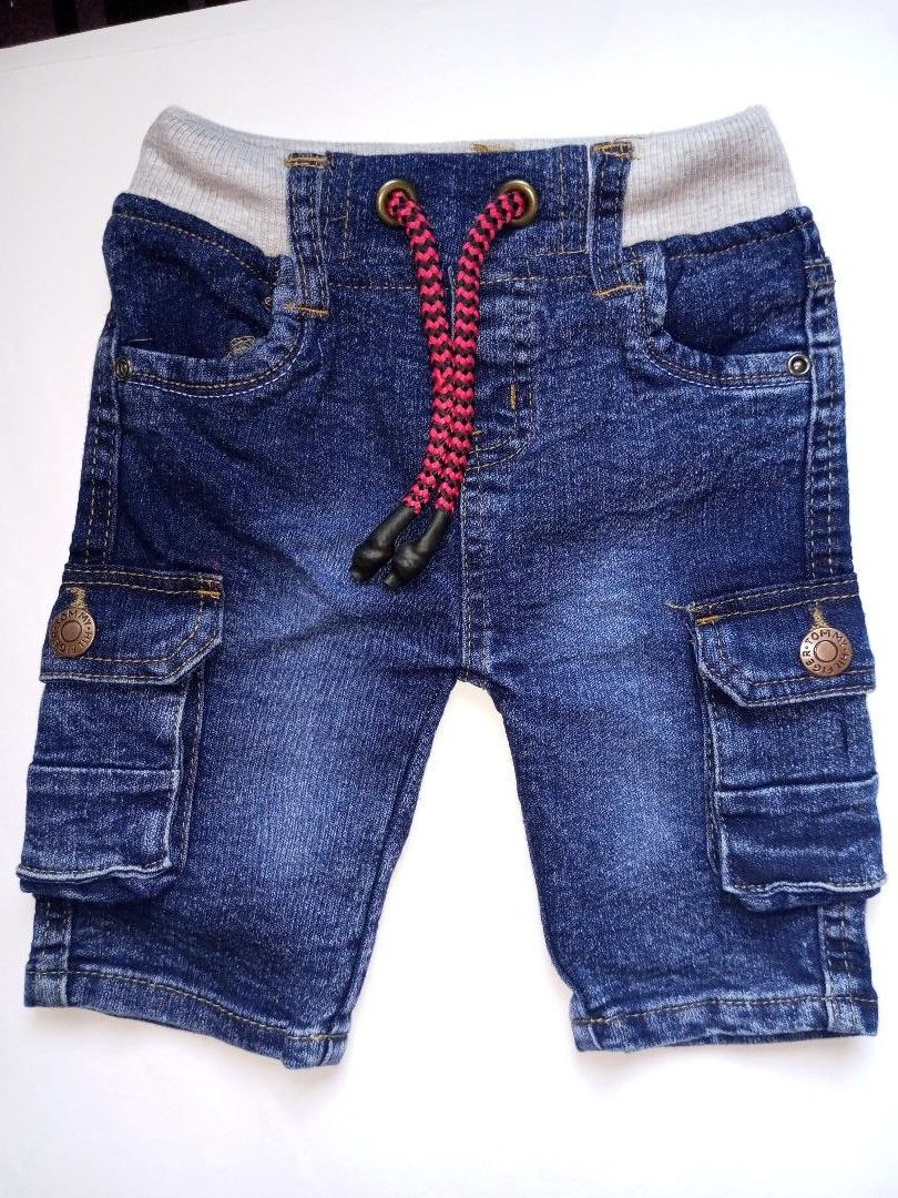 Unisex Kids Short Jeans