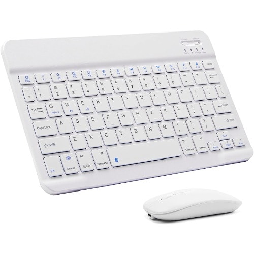 Portable Wireless Bluetooth Keyboard And Mouse Set For iPhone - iPad - Laptop Pc - Tablets