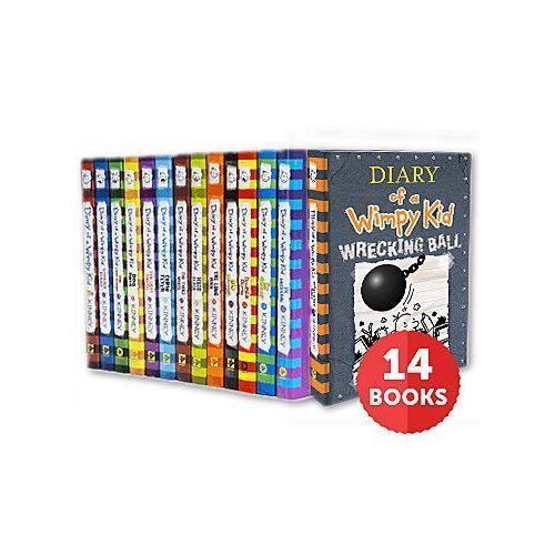 Diary Of A Wimpy Kid 14 Books  (Books 1-14)