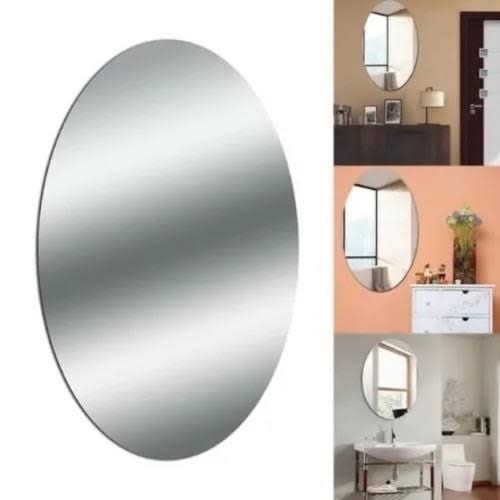 Unbreakable Bathroom Mirror Wall Sticker