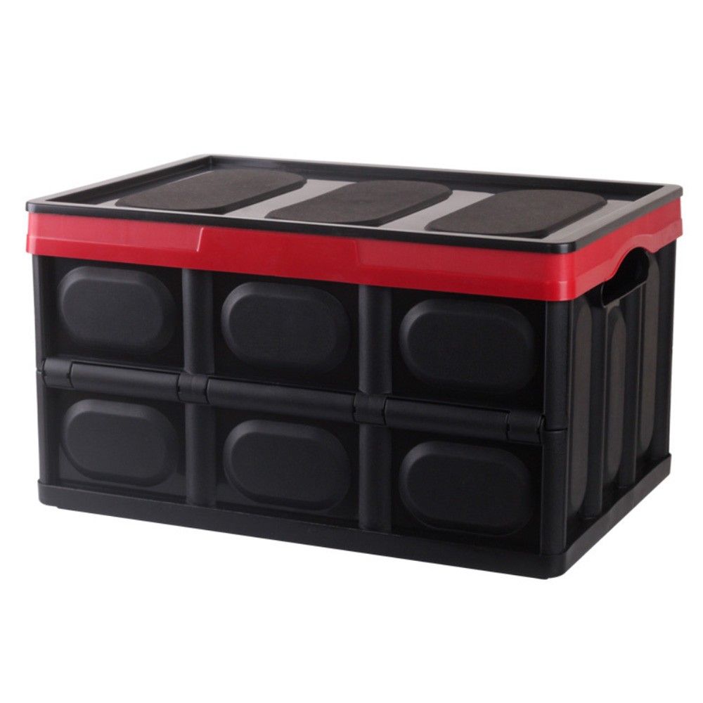 Vehicle-Mounted Folding Lastics Auto Storage Case Dual