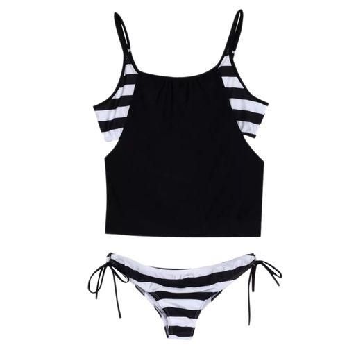 Women's Two Piece Swimsuit Tank Top Bikinis Padded Swimwear