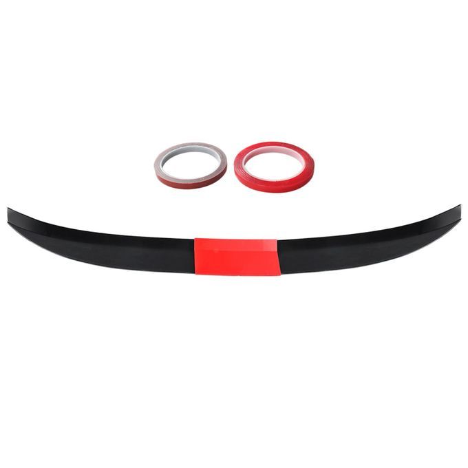 Car Rear Trunk Spoiler Lip Duck-Tail Fits For BMW 320i Bright Black