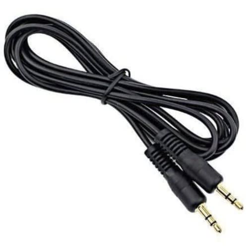 Shielded Audio Cable 3.5mm Stereo Male To Male Plug