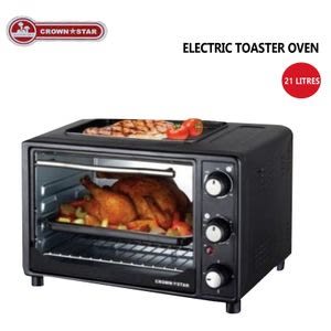 Master Chef Electric Oven Black 21L
