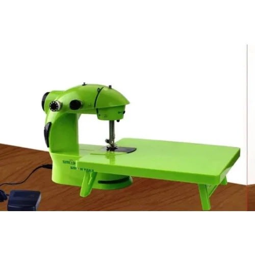 Portable Desktop Sewing Machine With Foot Pedal & Adapter + Table Extension Board - G