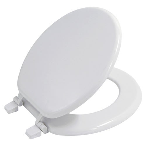 18'' Mdf Toilet Seat - White