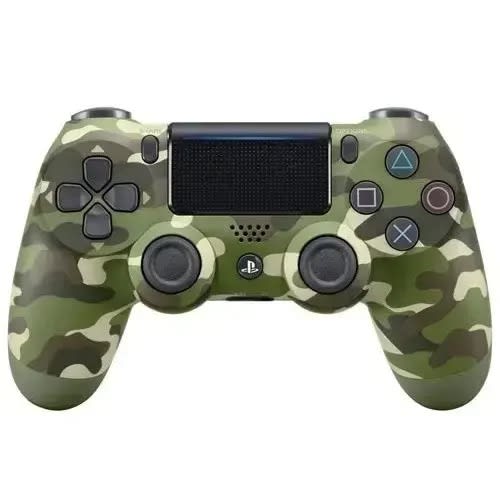 Ps4 Pad- Dualshock 4 Wireless Controller With Light Bar- Green Camo