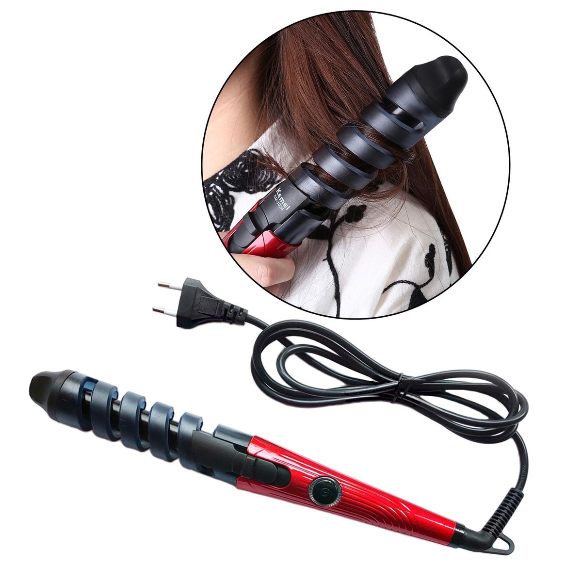 Hair Curler  Curling Tongs Crimping Styling