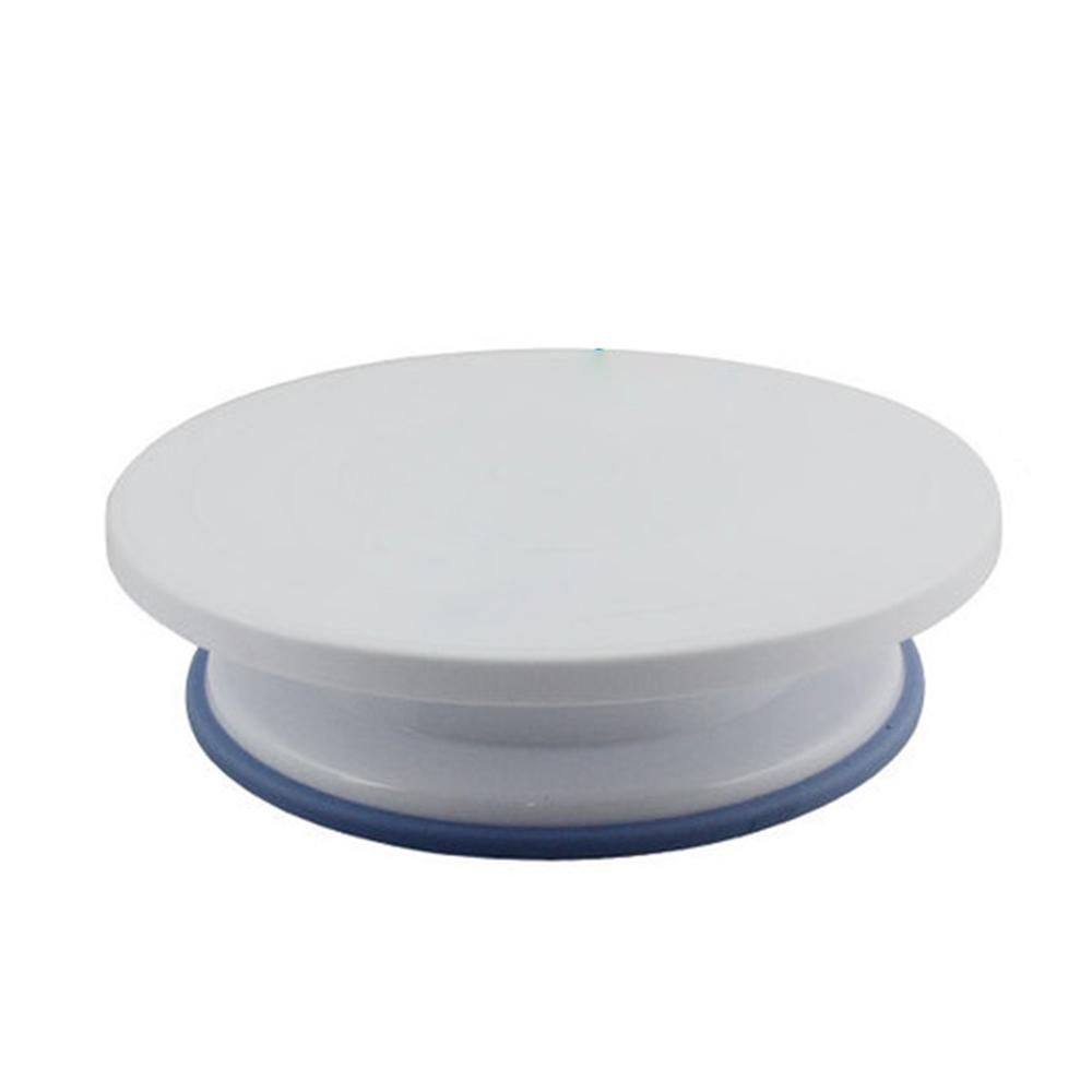 Cake Turntable Revolving Cake Stand Smooth Rotating Cake Decorating Cake Display Stand Baking Tools for Cake Cupcake Cookies
