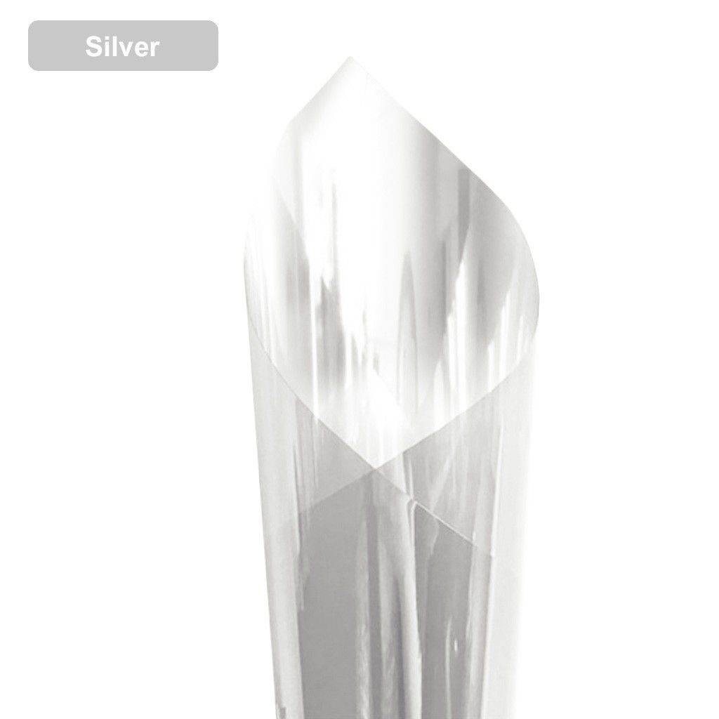 50 X 100 CM Window Insulation Mirror Film Sticker Solar Tint Window Film Stickers UV Reflective Privacy Decoration For Glass-Silver