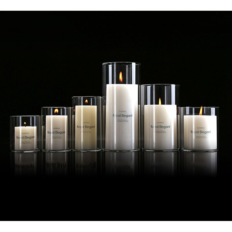 Glass Vase Flower Vase Clear Floating Candle Holder