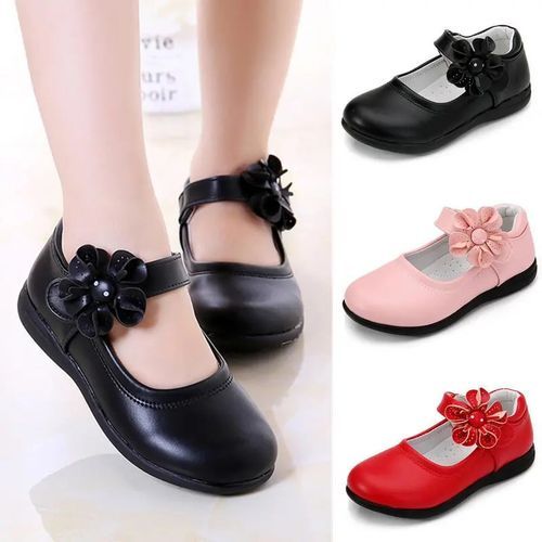 Spring Children Sandals Girls PU Leather Princess Shoes