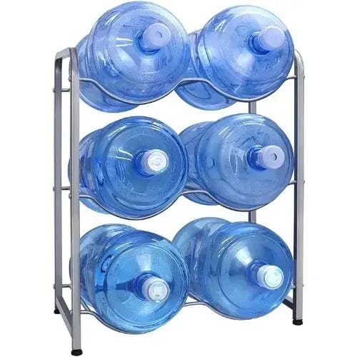 3-tier Dispenser Bottle Rack - Holds 6 Bottles