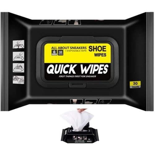 Men's Shoe Wipes & Cleaner- 1 Pack - 80pcs