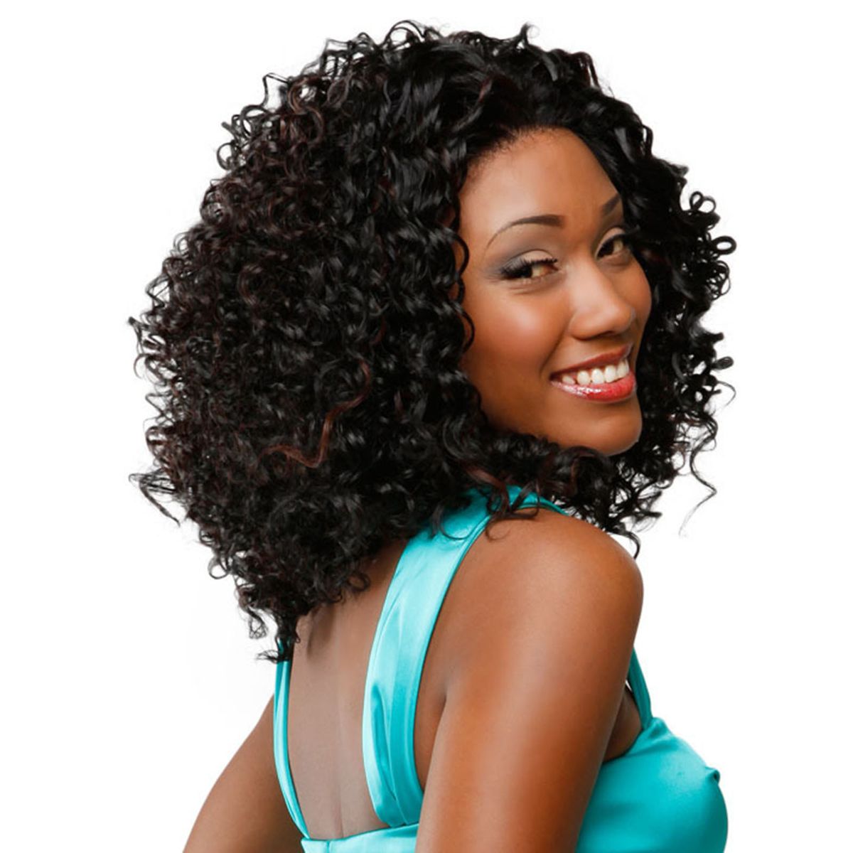 High-temperature Synthetic Fiber Curly Wigs For The Curve