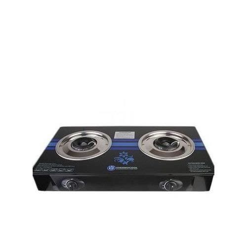 Two Burner Glass Table Gas Cooker