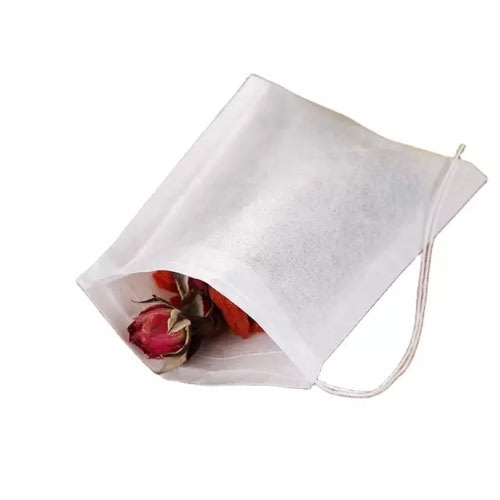 Empty Filter Paper Drawstring Teabags Satchet - 5x7.cm - 500pcs