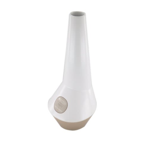 Parts Ceramics Vase - 34cm - White/biege