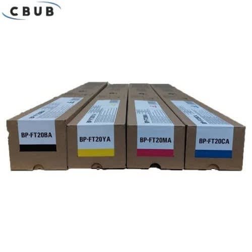 Sharp BP-FT20 Toner Cartridge Black+Cyan- Yellow- Magenta