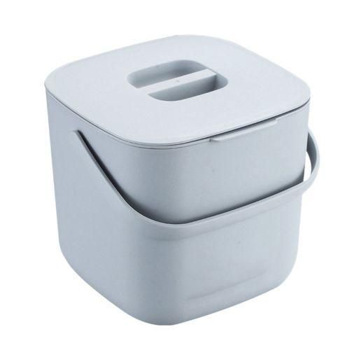 Double Layer Kitchen Food Waste Trash Can Compost